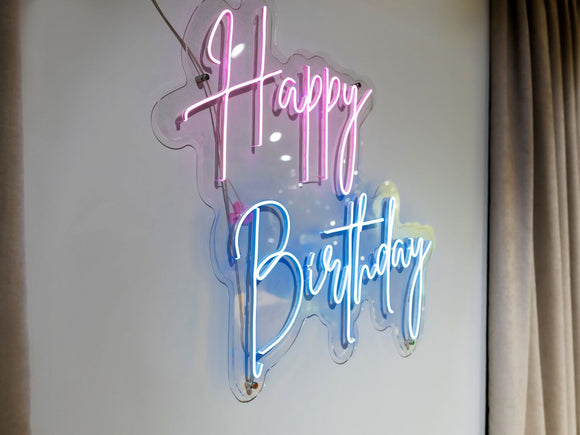 Happy Birthday Neon Signs